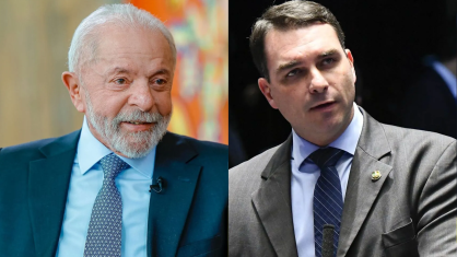 Lula lidera, mas Flávio Bolsonaro encurta distância no 2º turno