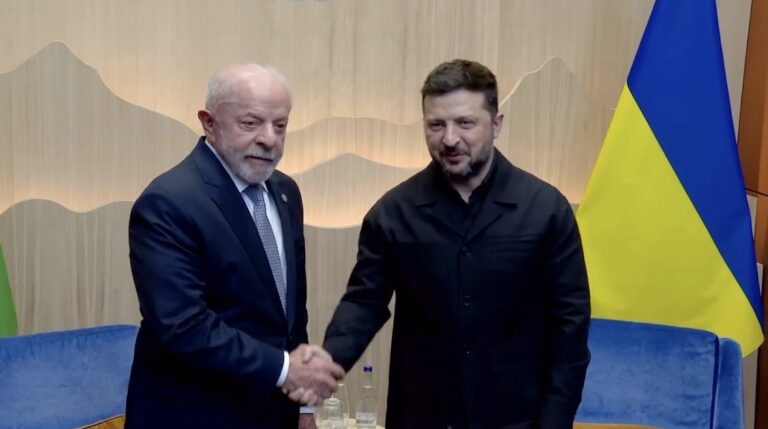 Lula e Zelensky se reúnem na Cúpula do G7 e discutem fim da guerra