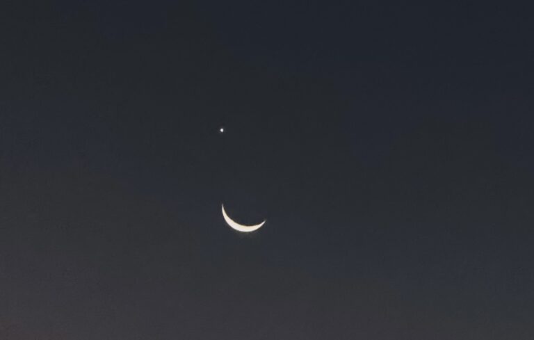 Fenômeno raro: Vênus e Lua se aproximam em espetáculo a olho nu