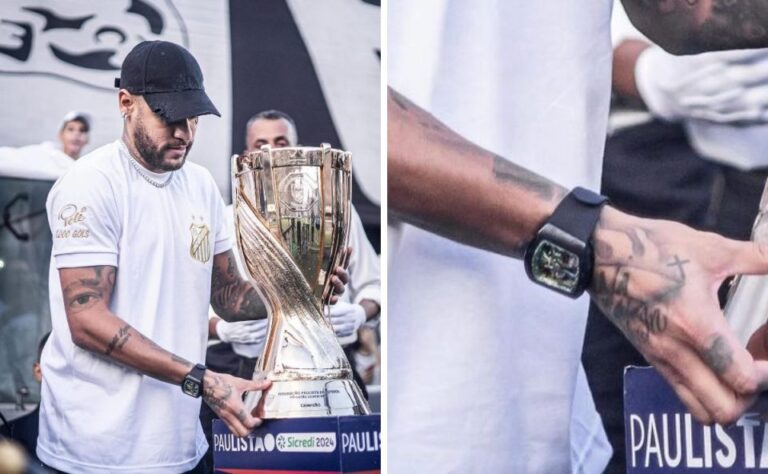 Ostentação na Copa: Neymar leva R$ 21 milhões apenas em relógios
