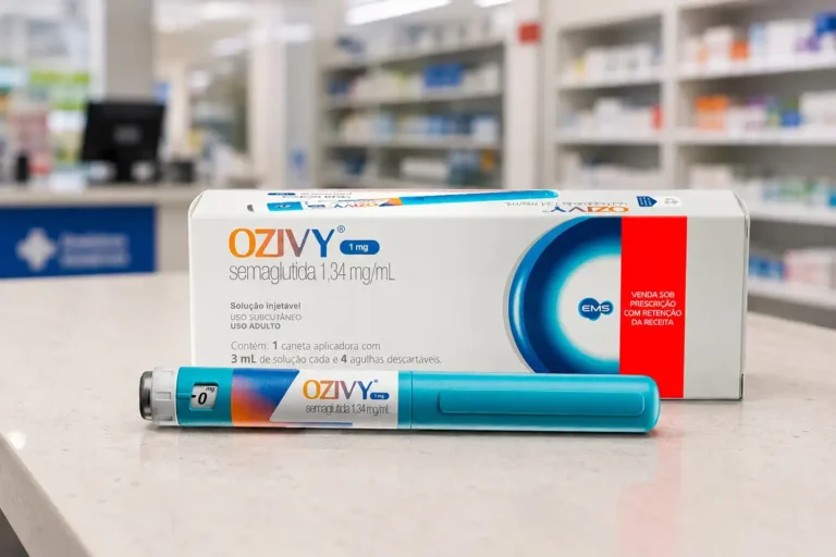 Ozivy: “Ozempic nacional” estreia com preço até 30% menor no varejo