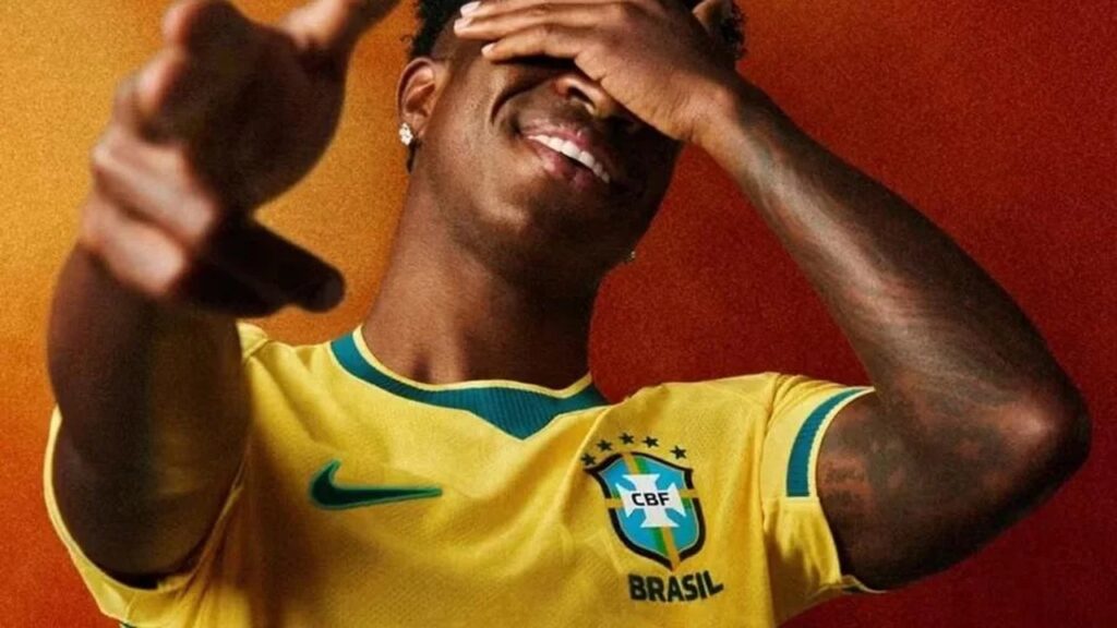 Uniforme do Brasil é eleito o segundo mais bonito da Copa do Mundo de 2026 por portal americano