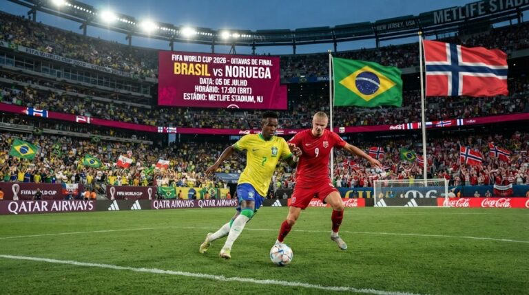 Alerta de calor em Nova Jersey: Entenda o horário de Brasil x Noruega