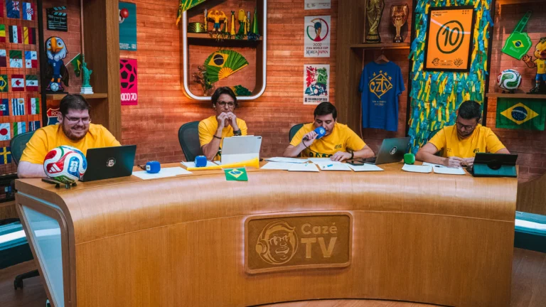 CazéTV bate recorde e chega a 21 milhões de telas na Copa