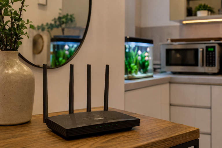 Micro-ondas, aquário e espelho: os vilões ocultos que estão sabotando seu wi-fi em casa